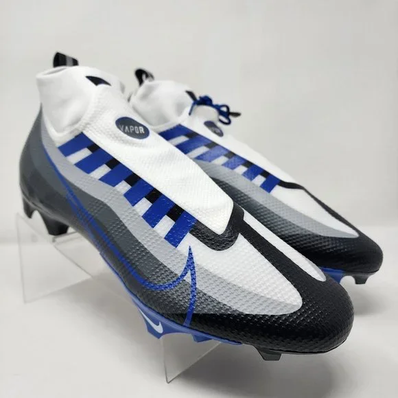 Nike Shoes Nike Vapor Edge 36 Pro Mens White Blue Football